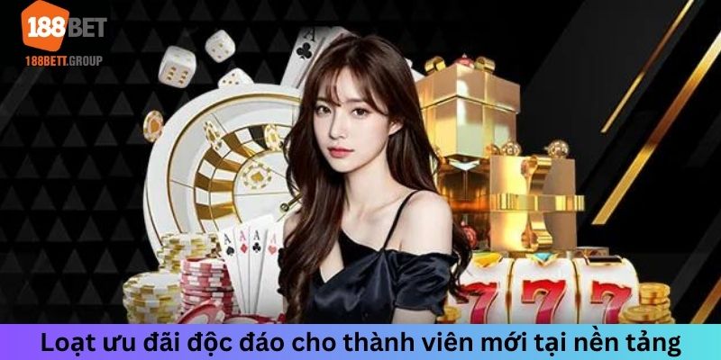 Loạt ưu đãi độc đáo cho thành viên mới tại nền tảng